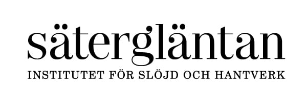 Sätergläntan Institutet för slöjd och hantverk Svart (jpg)